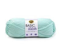Lion Brand Yarn Basic Stitch - Hilo antibolitas para tejer, ganchillo y manualidades, escarcha, 1 paquete