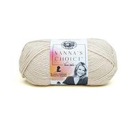 Lion Brand Yarn Company 1 Pieza Hilo Vanna's Choice, Gris Claro Lino