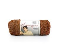 Lion Brand Yarn Company 1 Pieza Homespun, Incendio, Naranja