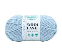 Lion Brand Yarn Company 1 Pieza Wool-Ease Thick and Quick, Glaciar