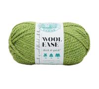 Lion Brand Yarn Company 1 pieza Wool-Ease Thick and Quick, Hierba