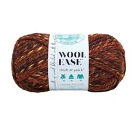 Lion Brand Yarn Company 640-501A Wool-Ease Thick & Quick Yarn, Mezcla de Lana, Sequoia, 1 Pack, 97