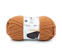 Lion Brand Yarn Company Dos varitas: hilo Hue + Me, pomelo