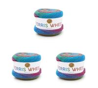 Lion Brand Yarn Company Hilo de noria 217-604, aspersores, una madeja (Paquete de 3)