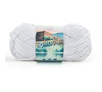 Lion Brand Yarn Company Hometown USA New York - Ovillo, Color Blanco