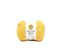 Lion Brand Yarn 215-157 Feels Like Butta Yarn, Amarillo, Hilo, One Skein, 199