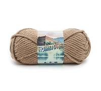Lion Brand Yarn Hometown, hilo supervoluminoso para tejer, ganchillo y manualidades, Hoboken Honey, 1 paquete
