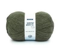 Lion Brand Yarn Jiffy Bonus Bundle - Ovillo de lana, 1 unidad, color bosque