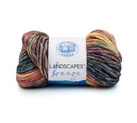 Lion Brand Yarn Landscapes Breeze - Hilo multicolor para tejer, ganchillo y manualidades, herradura, 1 paquete