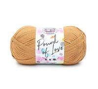 Lion Brand Yarn Libra de hilo de amor, pastel de calabaza