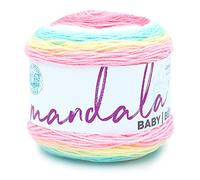 Lion Brand Yarn Mandala Baby Hilo, Rainbow Falls, talla única, 540