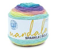 Lion Brand Yarn Mandala Sparkle Yarn, Serpens