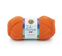 Lion Brand Yarn - Ovillo de hilo, algodón, tamarin, 1 unidad