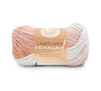 Lion Brand Yarn Paisajes Renovados Hilo, Poliéster, Desert Spring, 1 pack