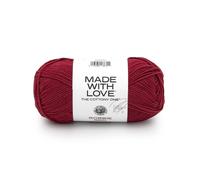 Lion Brand Yarn Tom Daley - The Cottony One - Hilo para tejer (paquete de 1) Robbie Red