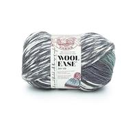 Lion Brand Yarn Wool Ease Fair Isle Hilo, Carbón/Gris Medio