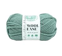 Lion Brand Yarn Wool-Ease - Hilo grueso y rápido, suave y voluminoso para tejer, ganchillo y manualidades, 1 madeja, suculenta