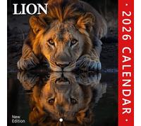 Lion Calendar 2026: Majestic big cats shown through powerful portraits