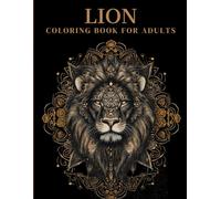 Lion Coloring Book For Adults