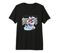 Lion Dance Head - Feliz Año Nuevo Chino - Año Verde Serpiente Camiseta Premium