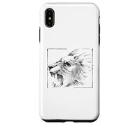Lion Face Graphic Leaders African Pride of Lions para Hombre Carcasa para iPhone XS MAX