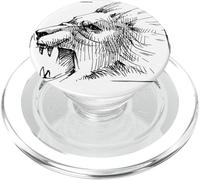 Lion Face Graphic Leaders African Pride of Lions para Hombre PopSockets PopGrip para MagSafe