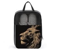 Lion Head - Bolsa minimalista para zapatos de viaje, uso diario, antipolvo