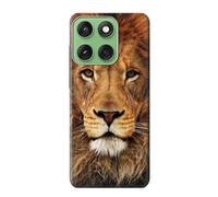 Lion King of Beasts Funda Carcasa Case para Motorola Edge 60