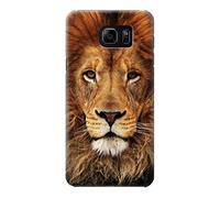 Lion King of Beasts Funda Carcasa Case para Samsung Galaxy S6 Edge Plus