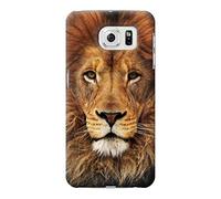 Lion King of Beasts Funda Carcasa Case para Samsung Galaxy S7 Edge