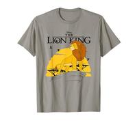 Lion King Standing Over A Rock Camiseta