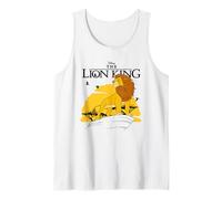 Lion King Standing Over A Rock Camiseta sin Mangas