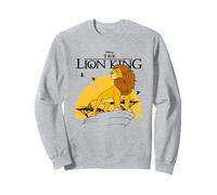 Lion King Standing Over A Rock Sudadera