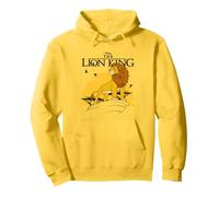 Lion King Standing Over A Rock Sudadera con Capucha