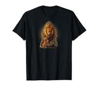 Lion Mirror Reflection Cat Kitty Ego Self Steam Camiseta