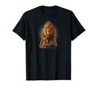 Lion Mirror Reflection Cat Kitty Ego Self Steam Camiseta gráfica económica
