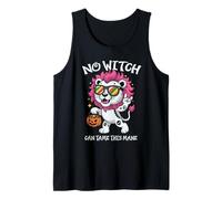 Lion No Witch Can Dome This Mane Spooky Halloween Camiseta sin Mangas