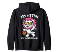 Lion No Witch Can Dome This Mane Spooky Halloween Sudadera con Capucha