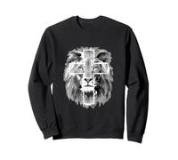 Lion of Judah and Jesus Prayer Christian T-Shirt Sudadera