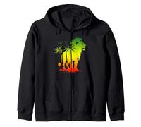 Lion of Judah Música Reggae Jamaica Sudadera con Capucha