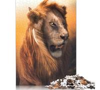 Lion Pride Puzzle Imposible,desafío para Adultos Juego Educativo 1000 Piezas Obra De Arte De Juego De para Adultos, Regalos A Partir De 14 Años 1000pcs (38x26cm)