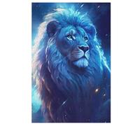 Lion - Puzzle de madera para adultos 1000 P - Challenge Puzzles - Adultos y niños a partir de 12 años (78 × 53 cm)