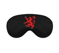 Lion Rampant Scotland Eye Mask con correa ajustable para hombres y mujeres Night Sleeping Travel Siesta