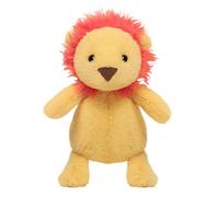 Lion Stuffed Animal, Huggable Cute Plush Toy, Soft PP Cotton Material, Versatile Cartoon Decorative Doll, Gift for Kids Teens Adults, 11.02 Inches, Yellow Brown