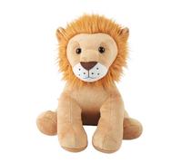Lion Stuffed Animal - Plush Toy For Baby Gift | Short Plush with Soft PP Cotton Filling, Cute Cuddly Pillow, Adorable Jungle Animal Decor, For Bedroom, Car, Birthdays, Holidays