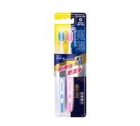 LION - Systema Wide High Density Toothbrush - Random Colour - 2piezas