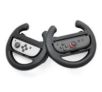 Lioncast Volante compatible con Nintendo Switch, juego de 2 unidades con mangos ergonómicos, Joy Con volante Switch 1 & 2, NSW 1&2 Wheels