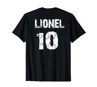 Lionel 10 - Impresión trasera Camiseta