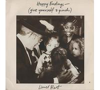 LIONEL BART - HAPPY ENDINGS 7 INCH (7" VINYL 45) UK EMI 1989