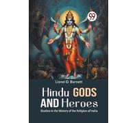 Lionel D. Barne Hindu Gods and Heroes Studies in (Tapa blanda) (Importación USA)